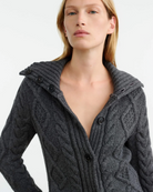 Allegra Cardigan-Clothing-Nili Lotan-Dark Grey Melange-XS-Mercantile Portland