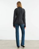 Allegra Cardigan-Clothing-Nili Lotan-Dark Grey Melange-XS-Mercantile Portland