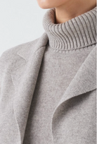 Allen Sleeveless Anorak-Sweaters-Amina Rubinacci-Taupe-38-Mercantile Portland