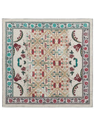 Aloeuw Bandana Silk Scarf in White Multi-Accessories-Pierre-Louis Mascia-White Multi-OS-Mercantile Portland