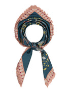 Aloeuw Scarf-Scarves and Wraps-Franco Ferrari-Pink/Teal-OS-Mercantile Portland