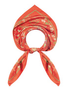 Aloeuw Square Scarf-Accessories-Franco Ferrari-Fire-OS-Mercantile Portland