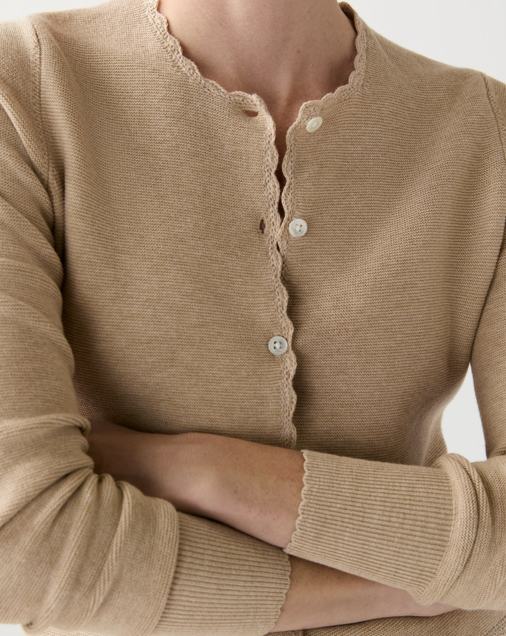 Aloise Cardigan-Sweaters-Mashburn-Crema-XS-Mercantile Portland