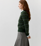 Alpine Fair Isle Sweater in Spruce-Sweaters-Mashburn-Spruce-XS-Mercantile Portland