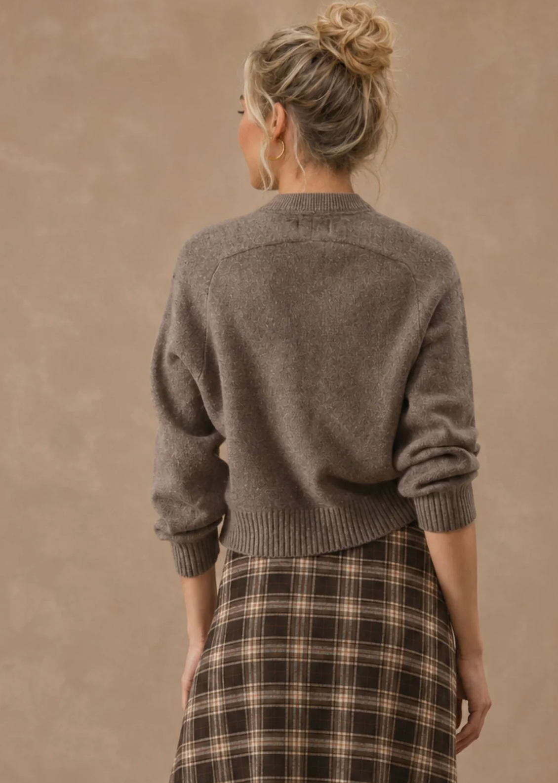 Alyson Cropped Crew in Root-Sweaters-27 Miles-Root-XS-Mercantile Portland