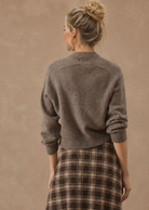 Alyson Cropped Crew in Root-Sweaters-27 Miles-Root-XS-Mercantile Portland