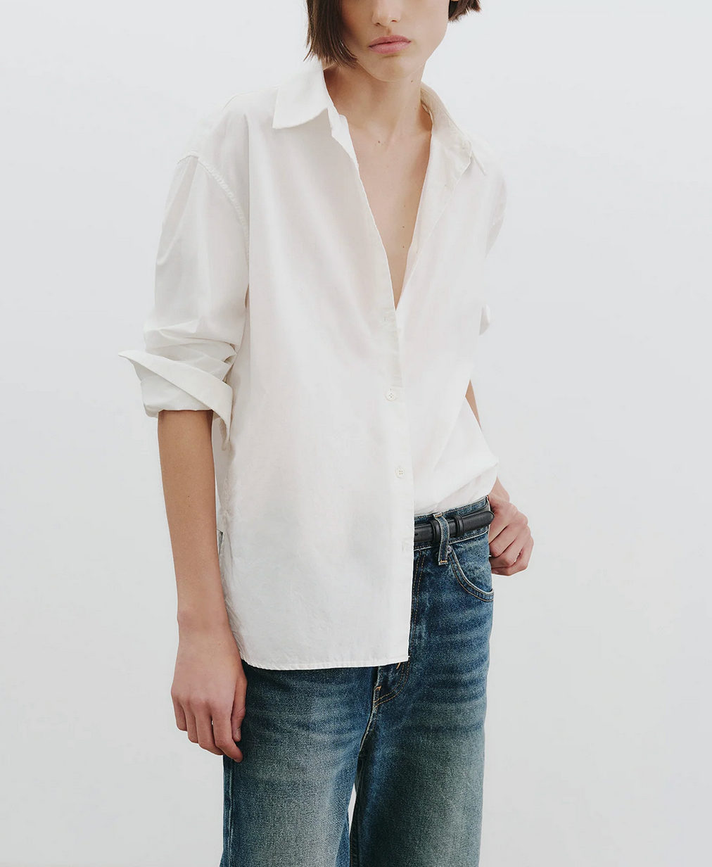 Amante Shirt in White-Shirts-Nili Lotan-White-XS-Mercantile Portland