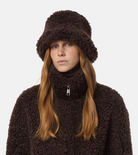 Amara Bouclette Hat in Brown-Hats-Apparis-Brown-OS-Mercantile Portland