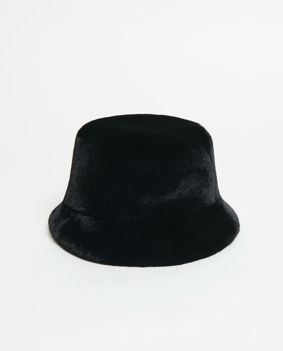 Amara Bucket Hat in Black-Hats-Apparis-Black-OS-Mercantile Portland