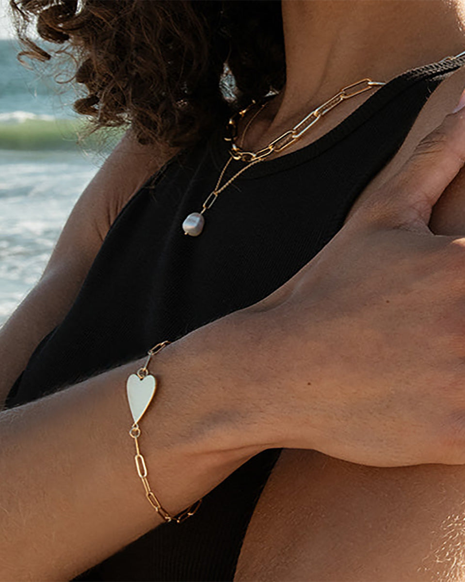 Amaya Heart Bracelet-Jewelry-Thatch-OS-Mercantile Portland