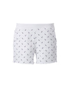 Anchor Print Shorts-Shorts-Sundry-White-XS-Mercantile Portland