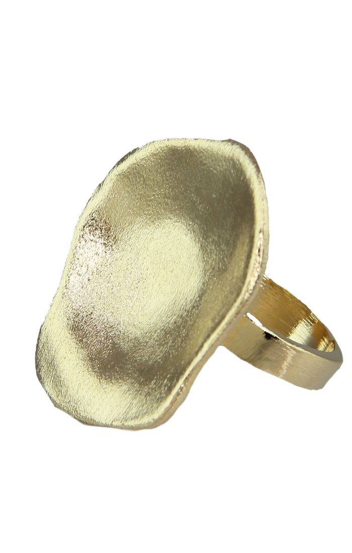 Ann Gold Ring-Jewelry-Marcia Moran-Yellow Gold-7-Mercantile Portland