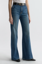 Anna Jean in Classic Wash-Denim-Nili Lotan-Classic Wash-25-Mercantile Portland