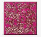 Arboris Square Scarf in Fuchsia-Scarves and Wraps-Inoui Editions-Fuchsia-OS-Mercantile Portland