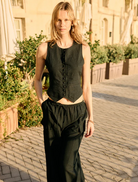 Argento Vest-Clothing-Ciao Lucia-Black-XS-Mercantile Portland