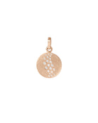 Aria Rose Gold Circle Pendant-Jewelry-Rene Escobar-Mercantile Portland