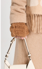 Ariel Bouclette Fingerless Gloves-Accessories-APPARIS-Hazelnut-OS-Mercantile Portland