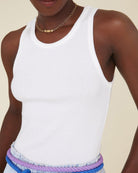 Arynn Tank Top-Tops-Xirena-White-XS-Mercantile Portland