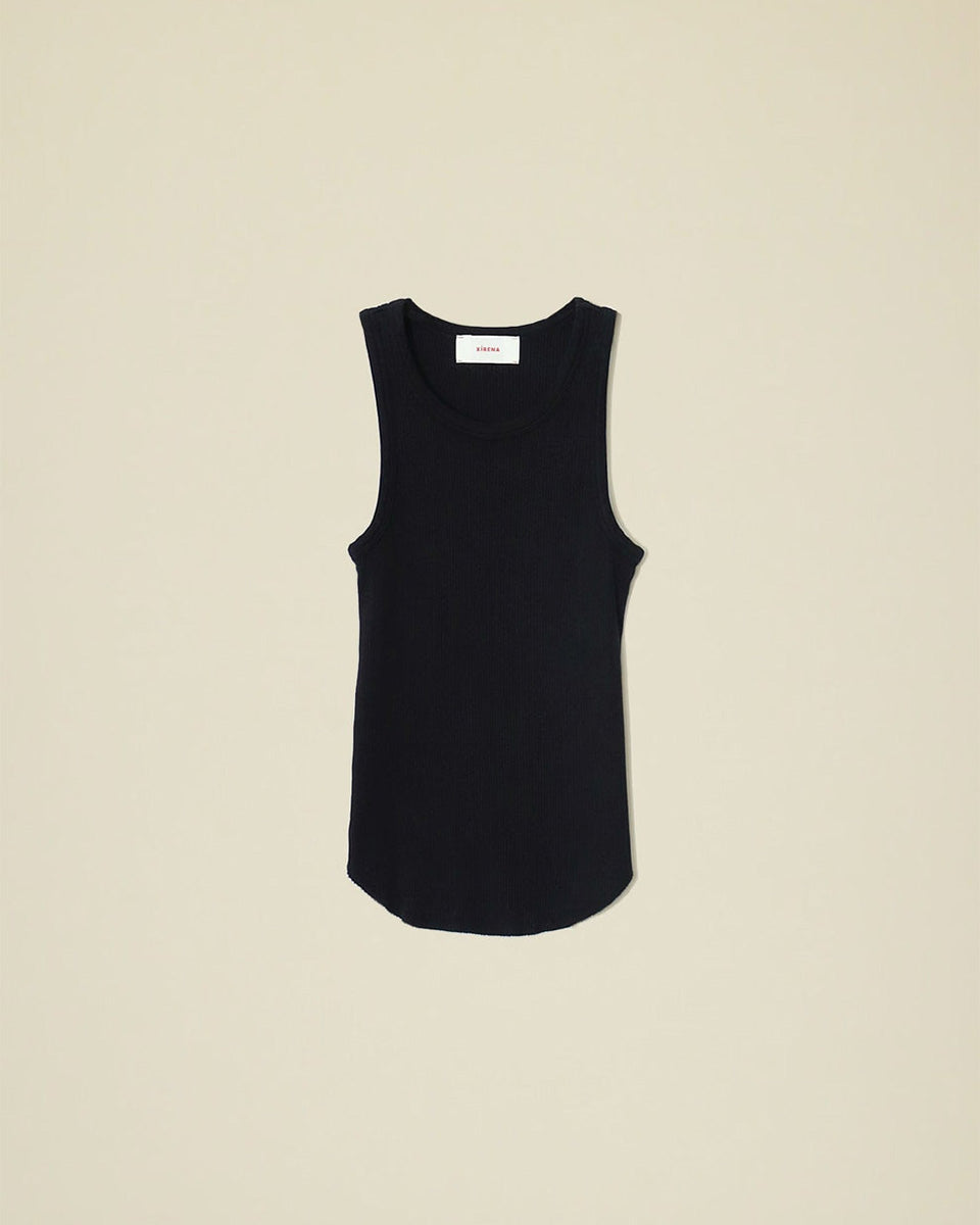 Arynn Tank Top-Tops-Xirena-Black-XS-Mercantile Portland