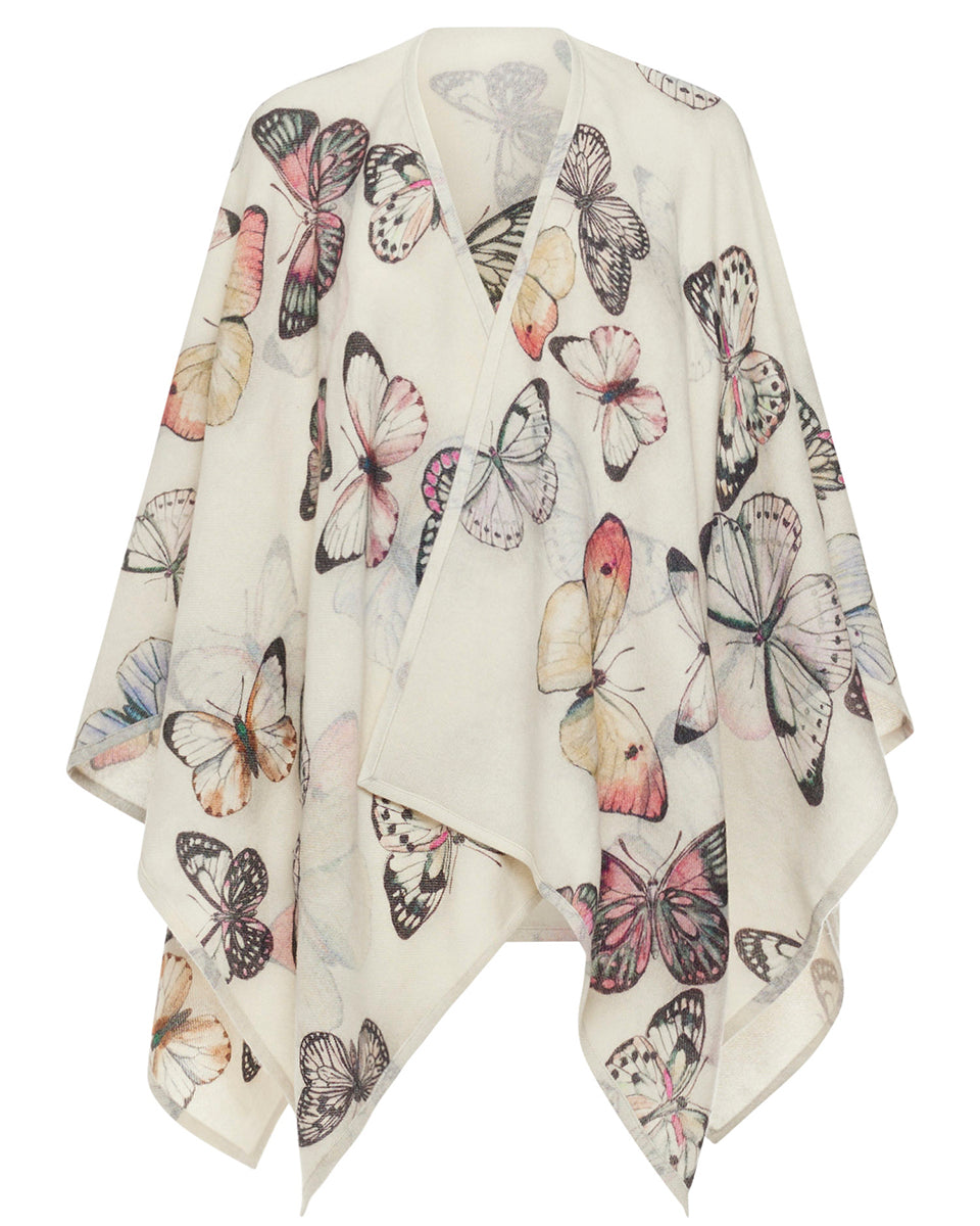 Aurora Butterfly Cape-Kaftans and Ponchos-Alonpi-OS-Mercantile Portland