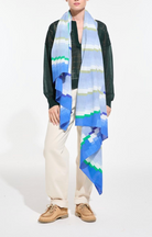 Aurore Pareo in Skyblue-Scarves and Wraps-MAPOESIE-Blue-OS-Mercantile Portland