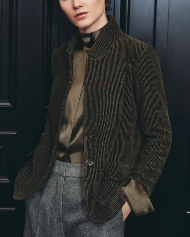 Avery Cord Jacket-Jackets-Amina Rubinacci-Borneo-38-Mercantile Portland