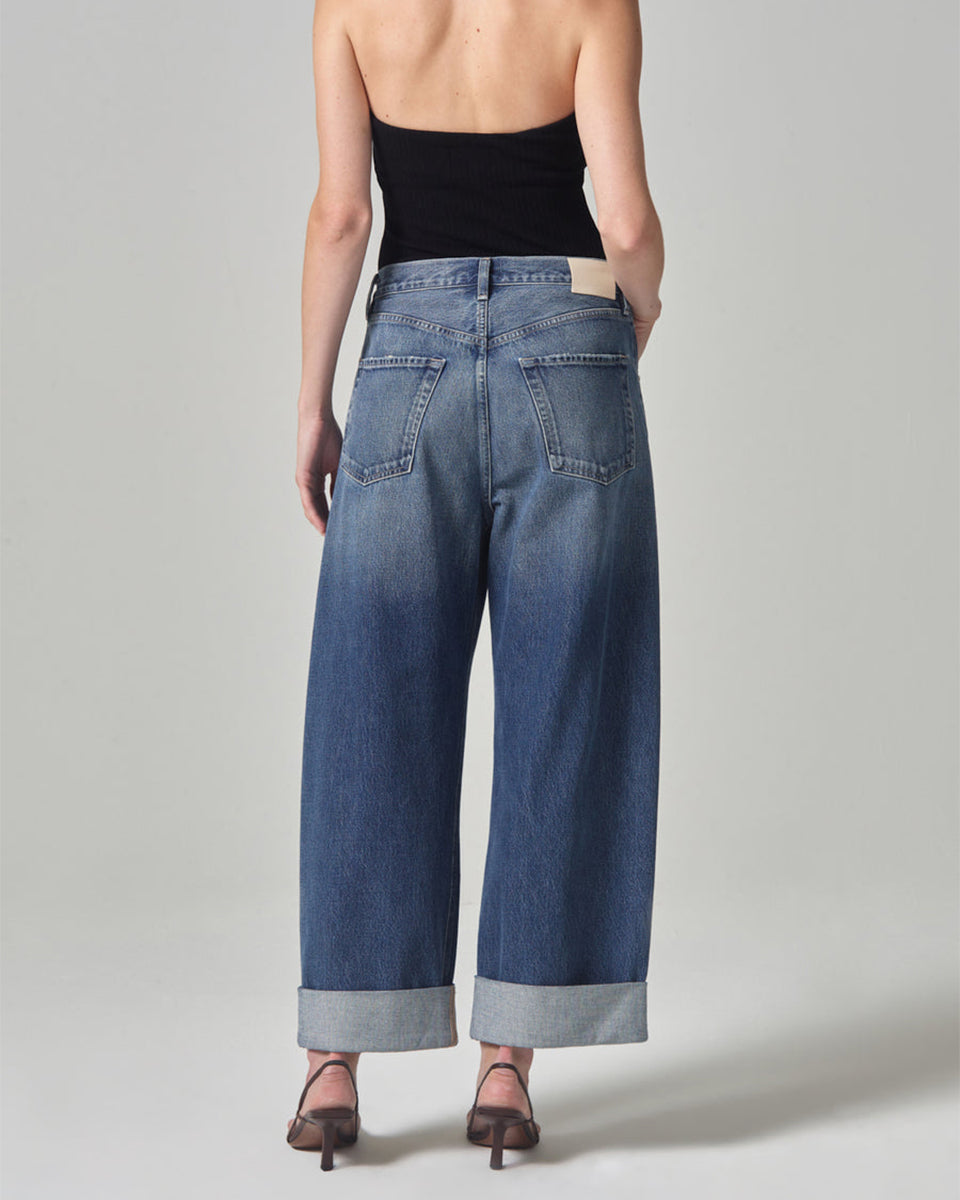 Ayla Baggy Cuffed Crop-Clothing-Citizens of Humanity-Brielle-26-Mercantile Portland
