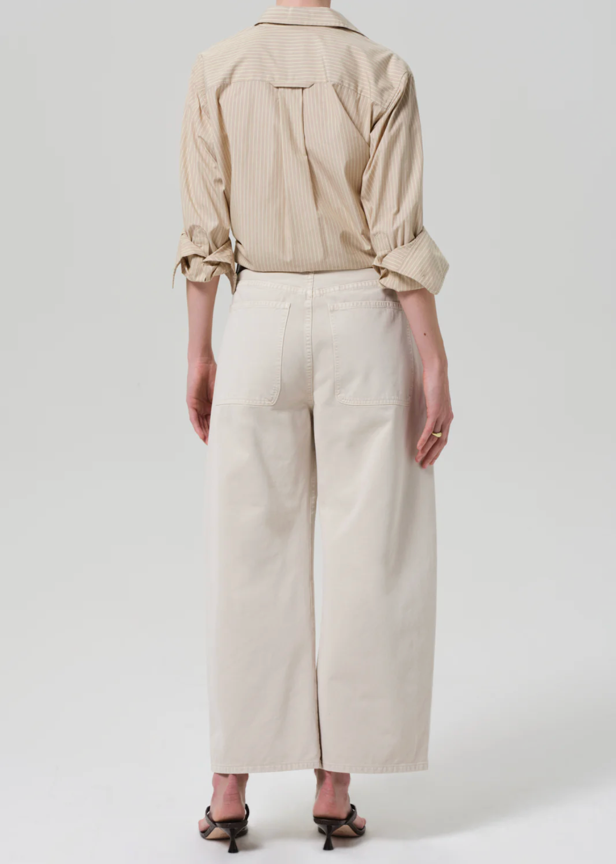 Ayla Cargo Crop-Pants-Citizens of Humanity-Pale Stone-25-Mercantile Portland