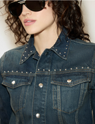 Baby Trucker Jacket-Jackets-RE/DONE-Barley Worn Stud-XS-Mercantile Portland