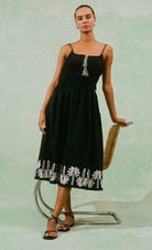 Baja Dress-Clothing-Rails-Black Ivory-XS-Mercantile Portland