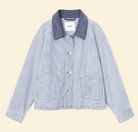 Baldwin Denim Jacket-Jackets-Xirena-Blue Railroad-XS-Mercantile Portland
