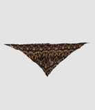 Bandana Open Knit Print Scarf in Dark Wood-Scarves and Wraps-Mirror in the Sky-Dark Wood-OS-Mercantile Portland
