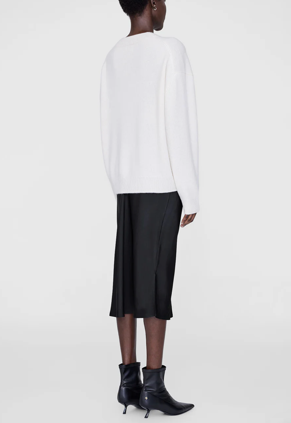 Bar Silk Skirt in Black-Skirts and Shorts-Anine Bing-Black-XS-Mercantile Portland