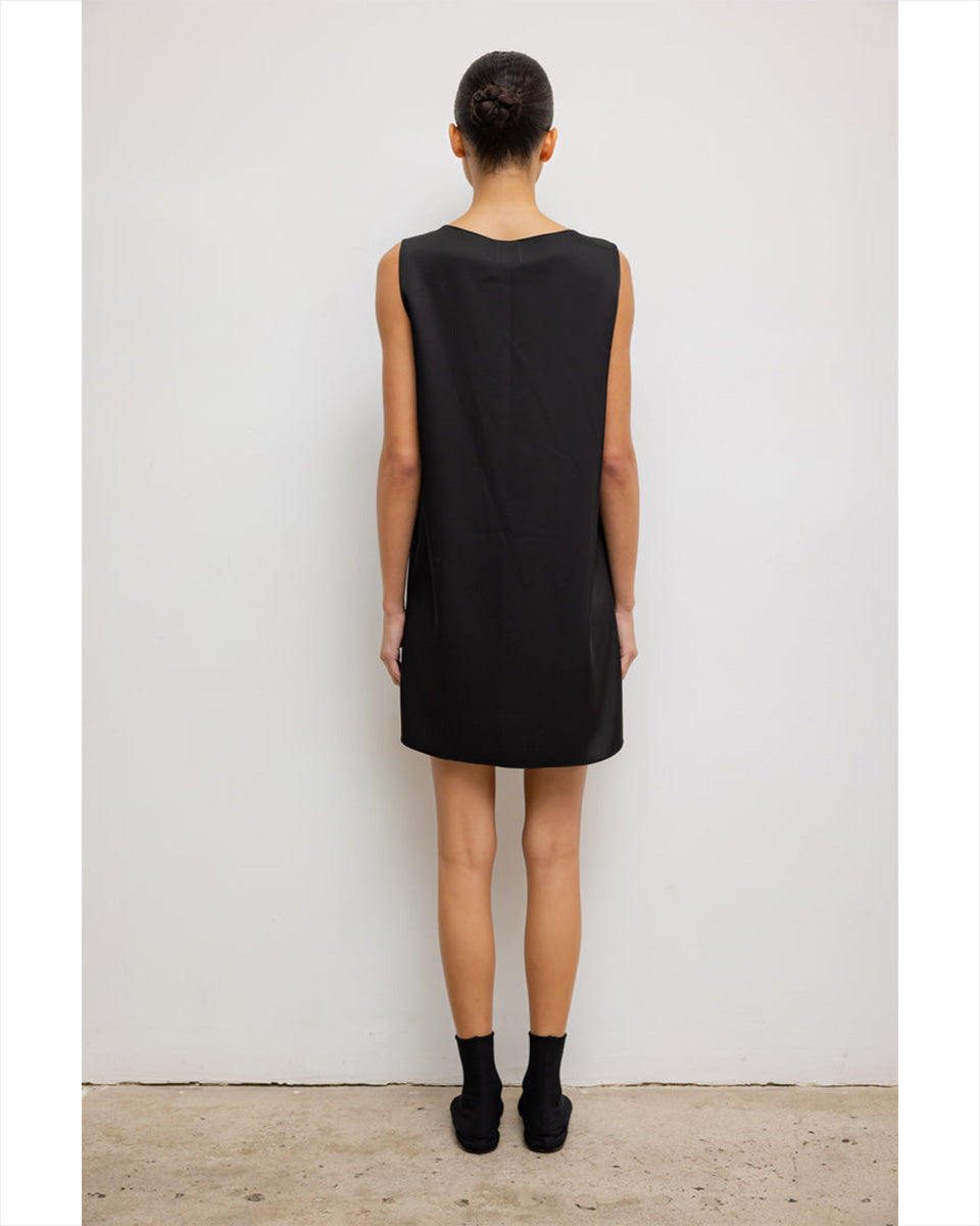 Barb Sleeveless Mini Dress-Dresses-LESET-Black-XS-Mercantile Portland