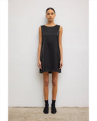 Barb Sleeveless Mini Dress-Dresses-LESET-Black-XS-Mercantile Portland