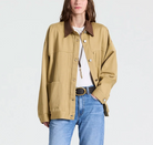 Barn Jacket Combo-Jackets-TWP-Khaki / Bison-XS-Mercantile Portland