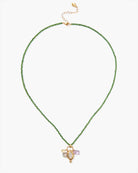 Beaded Necklace in Green Mix-Jewelry-Chan Luu-O/S-Mercantile Portland