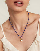 Beaded Necklace in Lapis Mix-Jewelry-Chan Luu-O/S-Mercantile Portland