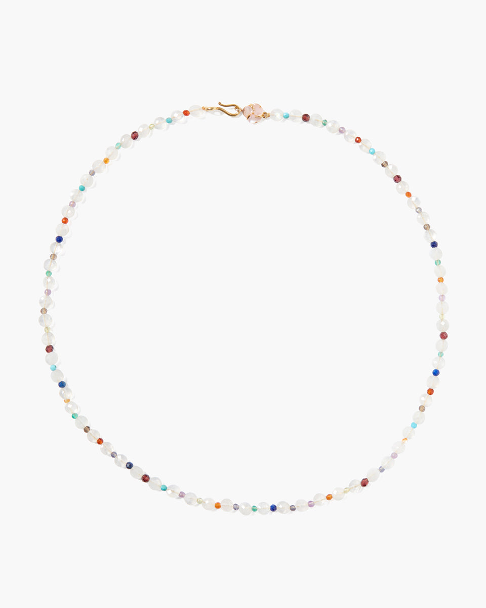 Beaded Necklace in Multi Mix-Accessories-Chan Luu-O/S-Mercantile Portland