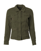 Beale Four Pocket Denim Jacket-Denim-Teleria Zed-Army-38-Mercantile Portland