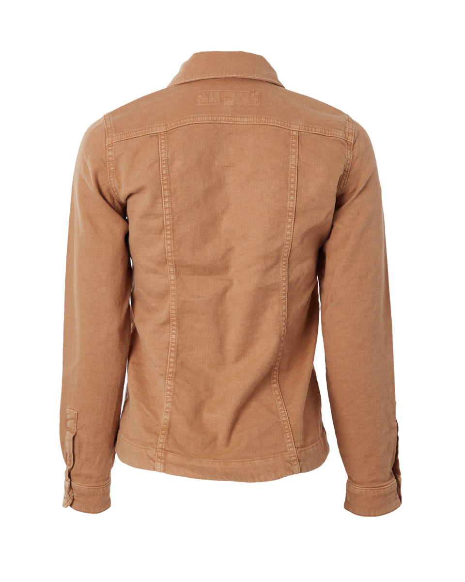 Beale Four Pocket Denim Jacket-Denim-Teleria Zed-Army-38-Mercantile Portland