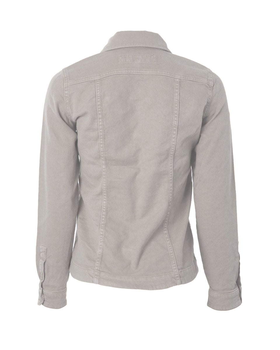 Beale Four Pocket Denim Jacket-Denim-Teleria Zed-Army-38-Mercantile Portland