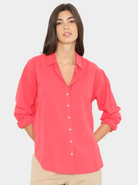 Beau Shirt in Red Sky-Shirts-Xirena-Red Sky-XS-Mercantile Portland