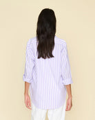 Beau Shirt-Shirts-Xirena-Amethyst Stripe-XS-Mercantile Portland