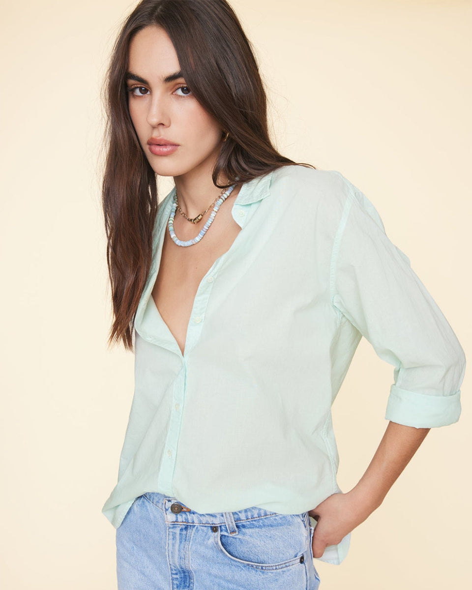 Beau Shirt-Shirts-Xirena-Aqua Mist • Xirena-XS-Mercantile Portland