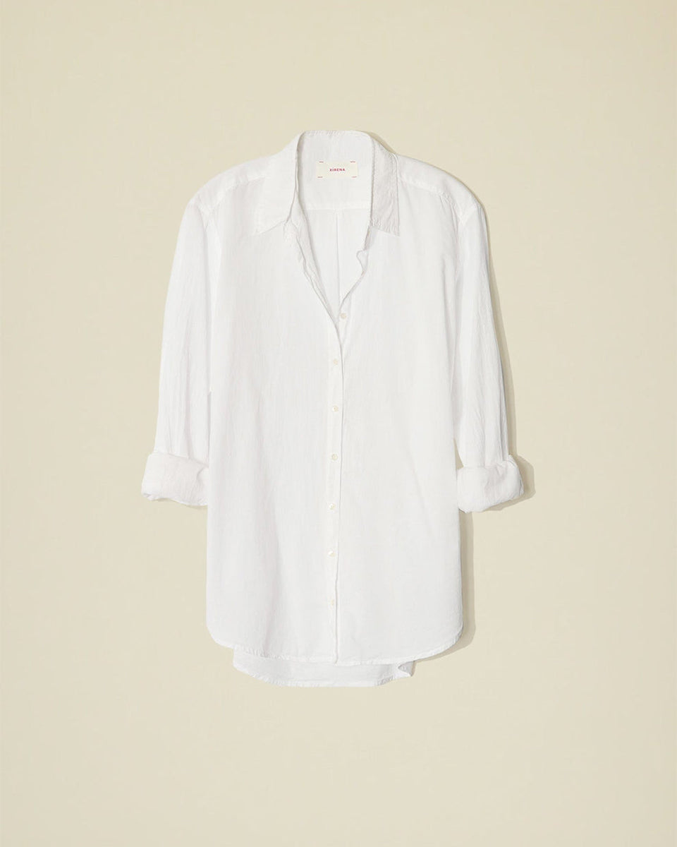 Beau Shirt-Shirts-Xirena-Four Leaf Clover-XS-Mercantile Portland