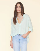 Beau Shirt-Shirts-Xirena-Aqua Mist • Xirena-XS-Mercantile Portland