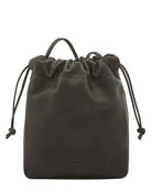 Bellini Bucket Bag in Black-Handbags-Il Bisonte-OS-Mercantile Portland