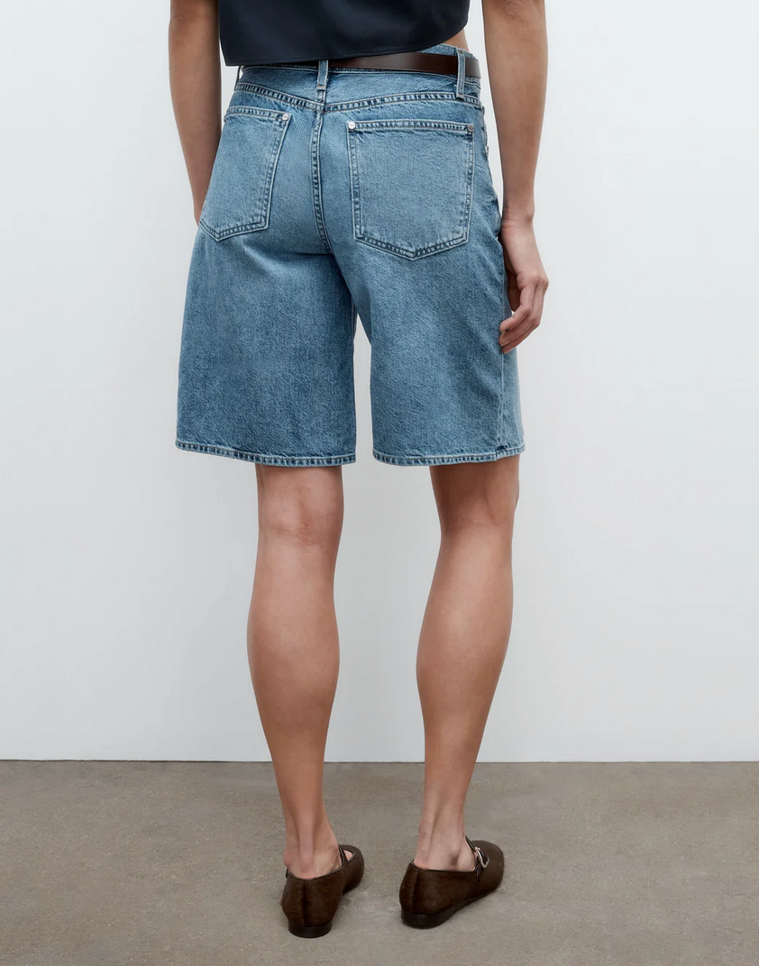 Bennie Short in Vintage Denim-Denim-TWP-Vintage Denim-24-Mercantile Portland