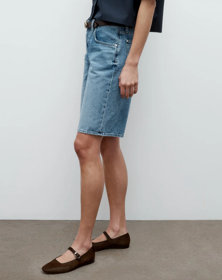Bennie Short in Vintage Denim-Denim-TWP-Vintage Denim-24-Mercantile Portland